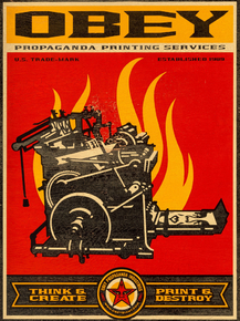 Shepard Fairey - Print and Destroy | Шепард Фейри