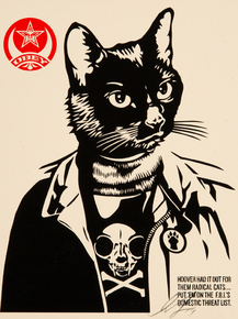 Shepard Fairey - Radical Cat | Шепард Фейри