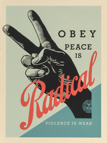 Shepard Fairey - Radical Peace (Коллекция постеров) | Шепард Фейри