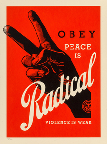 Shepard Fairey - Radical Peace (Коллекция постеров) | Шепард Фейри
