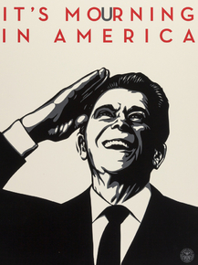 Shepard Fairey - Reagan and Friends (Коллекция постеров) | Шепард Фейри