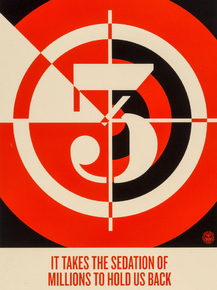 Shepard Fairey - Sedation of Millions | Шепард Фейри
