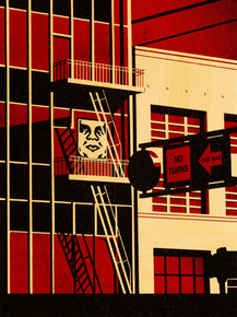 Shepard Fairey - SF Fire Escape | Шепард Фейри