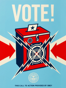 Shepard Fairey - Vote! | Шепард Фейри