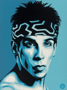 Shepard Fairey - Zoolander Blue Steel | Шепард Фейри