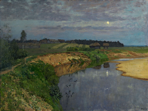 Isaac Levitan | Исаак Левитан - Тишина копия