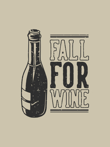 Вино (Коллекция постеров №2) - Fall For Wine
