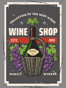Вино (Коллекция постеров) - Wine Shop