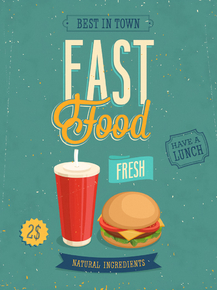 Еда (Коллекция постеров) - Fast Food