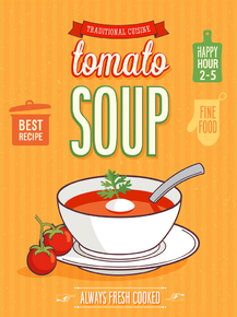 Еда (Коллекция постеров) - Tomato Soup