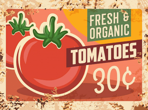 Еда (Коллекция постеров №4) - Tomatoes | Помидоры