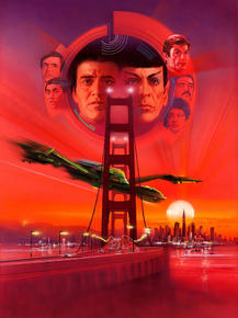 Star Trek IV The Voyage Home by Bob Peak | Звездный путь
