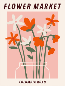 Flower market (Коллекция Постеров) - Columbia Road