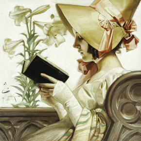 Joseph Leyendecker - Easter Oil on board | Джозеф Лейендекер