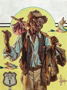 Joseph Leyendecker - Going South | Джозеф Лейендекер