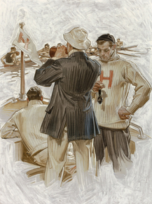 Joseph Leyendecker - Harvard Crew Team | Джозеф Лейендекер