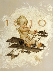 Joseph Leyendecker - New Years 1910 | Джозеф Лейендекер