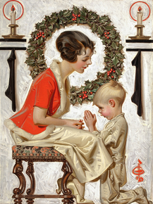 Joseph Leyendecker - Saturday Evening | Джозеф Лейендекер