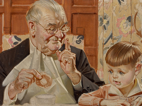 Joseph Leyendecker - Some Folks Frown on It, But It's a Lot of Fun | Джозеф Лейендекер