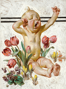 Joseph Leyendecker - Spring Has Sprung | Джозеф Лейендекер