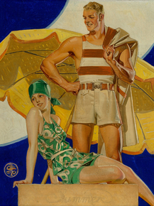 Joseph Leyendecker - Summer | Джозеф Лейендекер