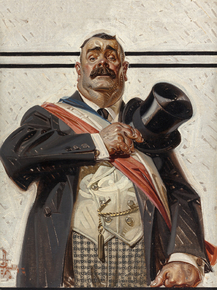 Joseph Leyendecker - The Candidate | Джозеф Лейендекер