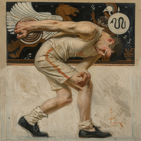 Joseph Leyendecker - The Discus Thrower | Джозеф Лейендекер