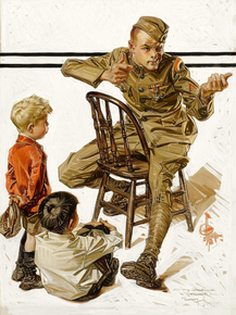 Joseph Leyendecker - The Hero's War Story | Джозеф Лейендекер