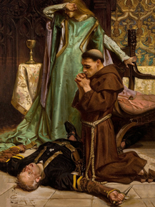 Joseph Leyendecker - The Rescue of Gismonda | Джозеф Лейендекер