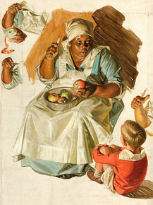 Joseph Leyendecker - The Story Teller, Saturday Evening Post | Джозеф Лейендекер