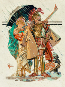 Joseph Leyendecker - To the Vanquished | Джозеф Лейендекер