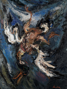 Chaim Soutine - Duck on a Blue Background | Хаим Сутин