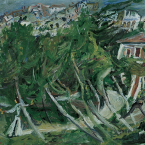 Chaim Soutine - Landscape at Cagnes | Хаим Сутин