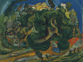 Chaim Soutine - Paysage du Midi | Хаим Сутин