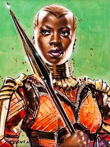 Olivia De Berardinis - Okoye from Black Panther