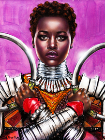 Olivia De Berardinis - Nakia from Black Panther