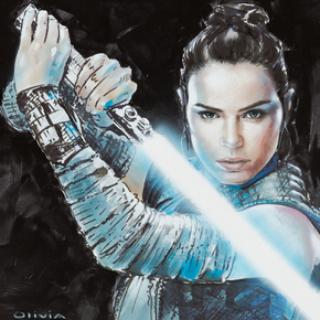 Olivia De Berardinis - Daisy Ridley as Rey