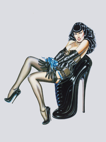 Olivia De Berardinis - Bettie's Shoes Olivia and Bettie Page