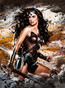 Olivia De Berardinis - Amazon Warrior Gal Gadot as Wonder Woman Olivia De Berardinis - Amazon Warrior Gal Gadot as Wonder Woman
