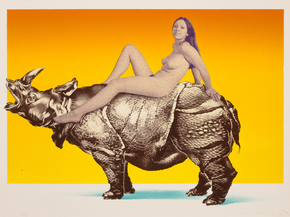 Mel Ramos - Rhino, 1970