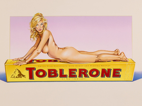 Mel Ramos - Toblerone Tess