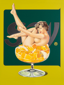 Mel Ramos - Miss Fruit Salad, 1980