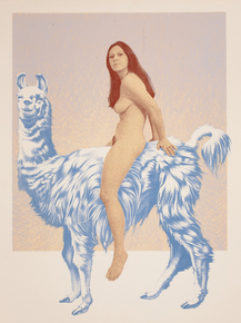 Mel Ramos - Llama Mama, 1970