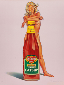 Mel Ramos - Del Monte Catsup, 1972
