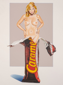 Mel Ramos - Caramello Caramio, 2007