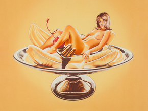 Mel Ramos - Banana Split, 2000