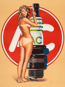 Mel Ramos - A.C. Annie, 1971