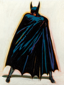 Mel Ramos - A Sinister Figure Lurks in the Shadows, 1962