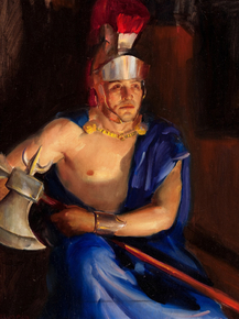 Gil Elvgren - Warrior, 1930