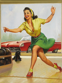 Gil Elvgren - Untitled, 1970